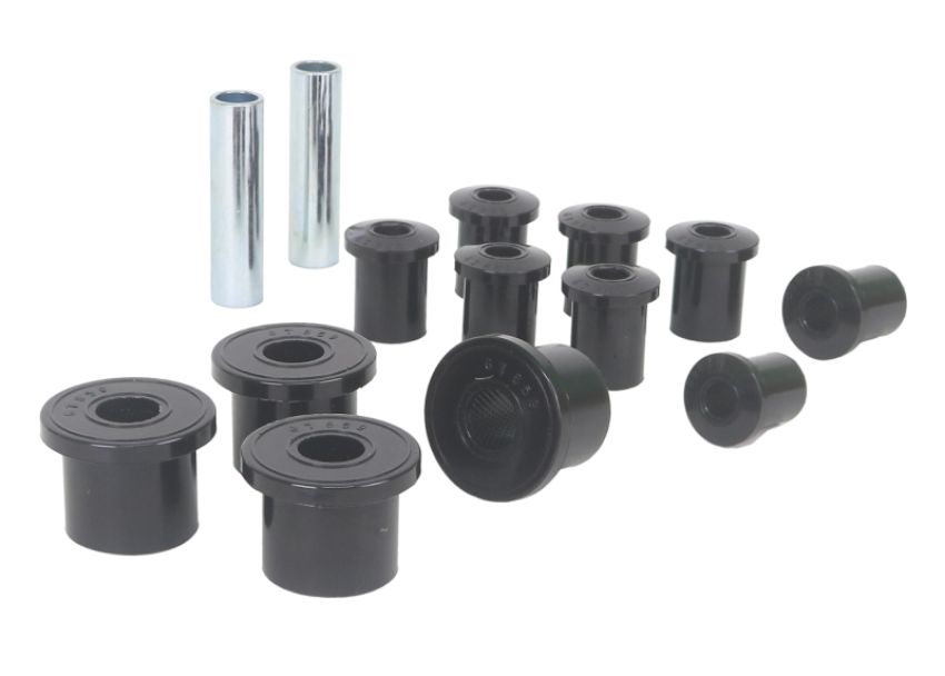 Whiteline W73829 1981-1985 Jeep Scrambler Rear Leaf Spring & Shackle Bushings