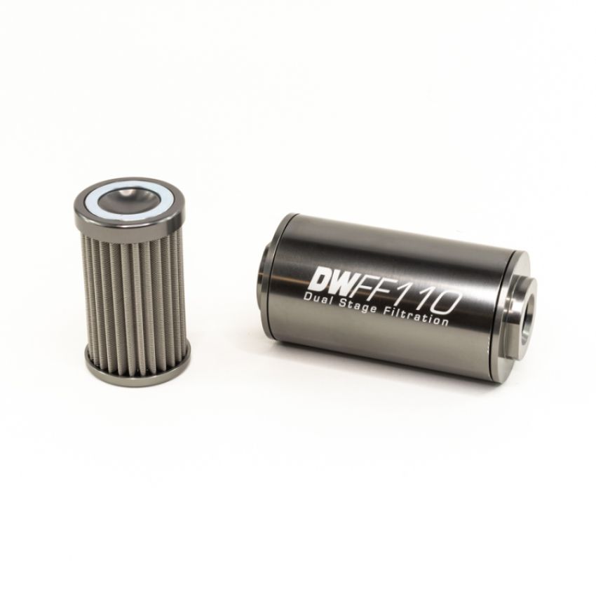 Fuel Filter 8an Female ORB Ports 110mm Length