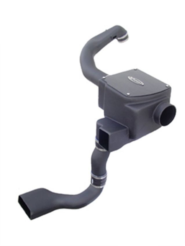 Volant 3985461 Volant air intake systems utilize a high-velocity venturi filter adapter which provides a smooth transition through the MAF sensor into the intake tube for a much needed airflow improvement over the factory rubber tubing and resonator box. 