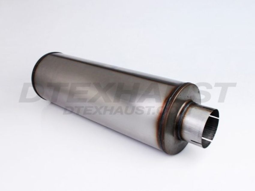 Different Trend Diesel 409 Stainless 7″ Round Muffler, I.d. 5″ D409-507024-30