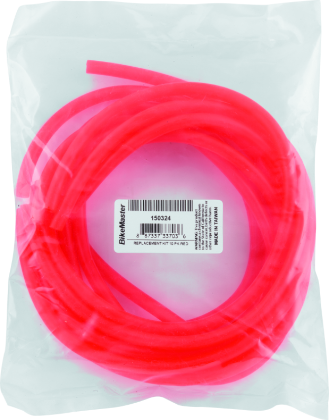 BikeMaster 150324 Replacement Kit 10 Pk - Red