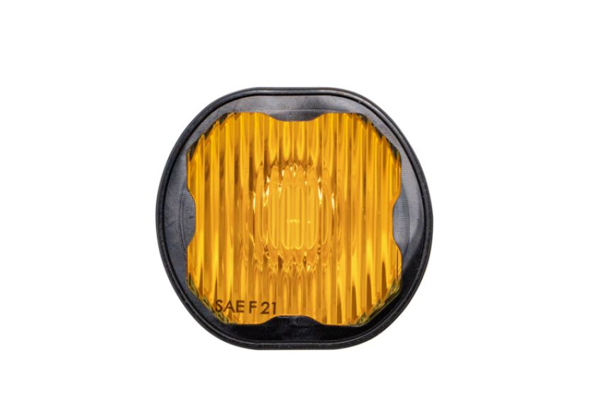 Diode Dynamics DD6524 Stage Series C1 Lens SAE Fog - Yellow