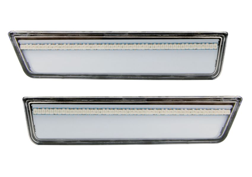 Oracle Lighting 9834-019 Concept Sidemarker Set, Clear - No Paint, Rear Set Only