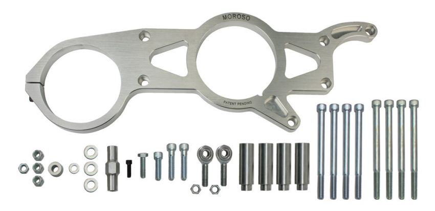 MOROSO MOR63836 Alt/Vac Pump Mounting Bracket Kit - BBC