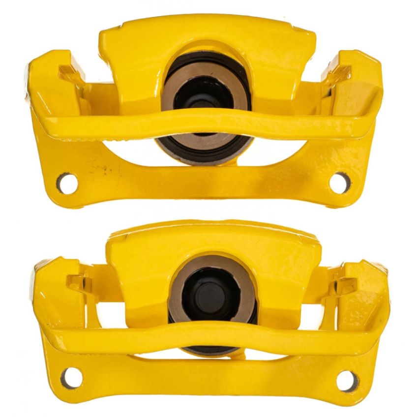 PowerStop S5396YLW Yellow Powder Coated Calipers
