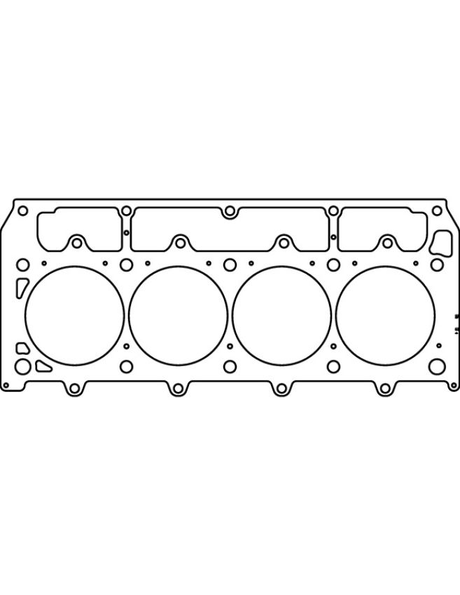 Cometic Gasket C5077-044 Cometic GM LSX Gen-4 Small Block V8 .044in MLX Cylinder Head Gasket - 4.200in Bore - RHS