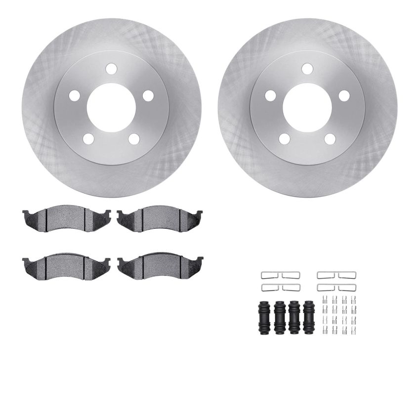 Dynamic Friction 6212-42162 Rotor Kit