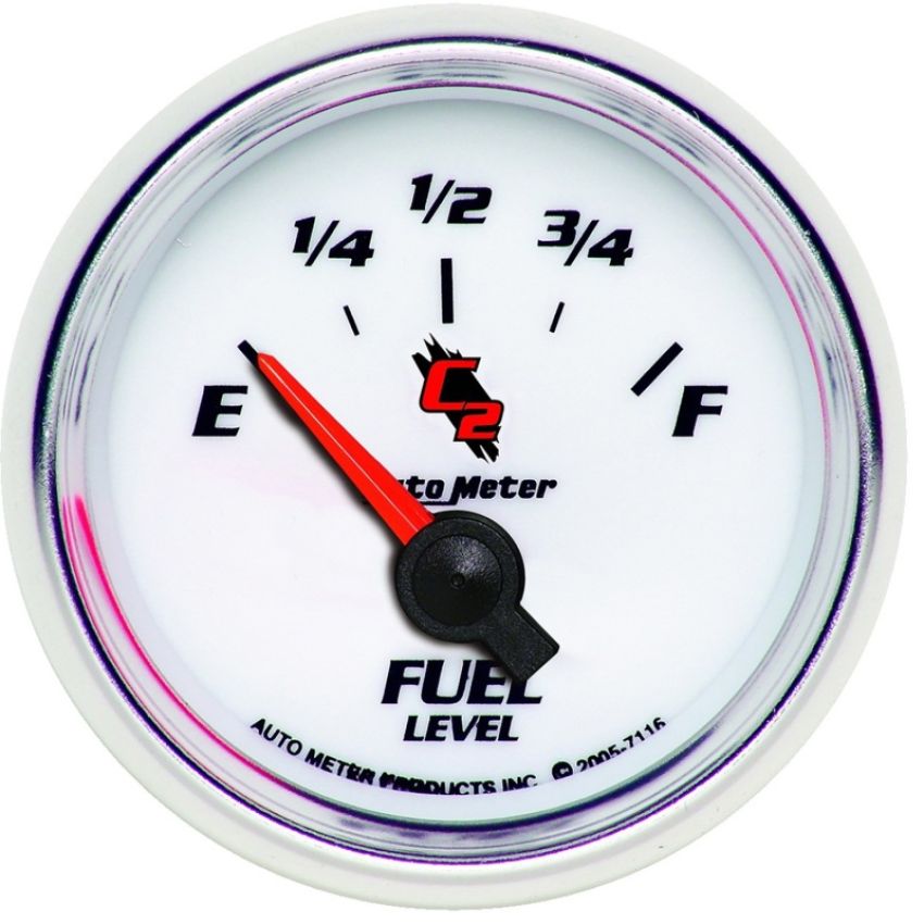 AutoMeter 7116 GAUGE, FUEL LEVEL, 2 1/16