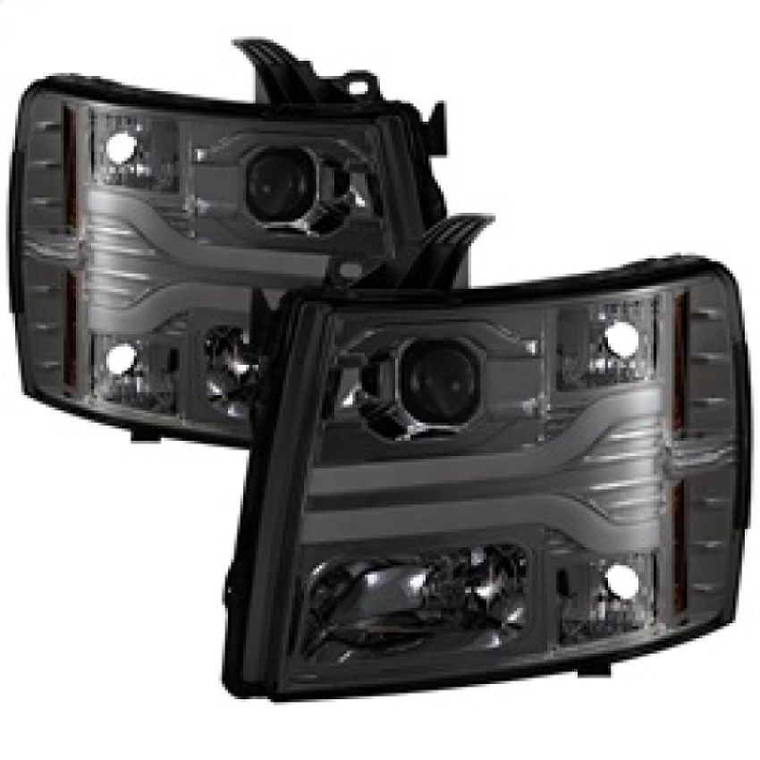 SPYDER 5083623 Projector Headlights - Version 3 - LED DRL - Smoke