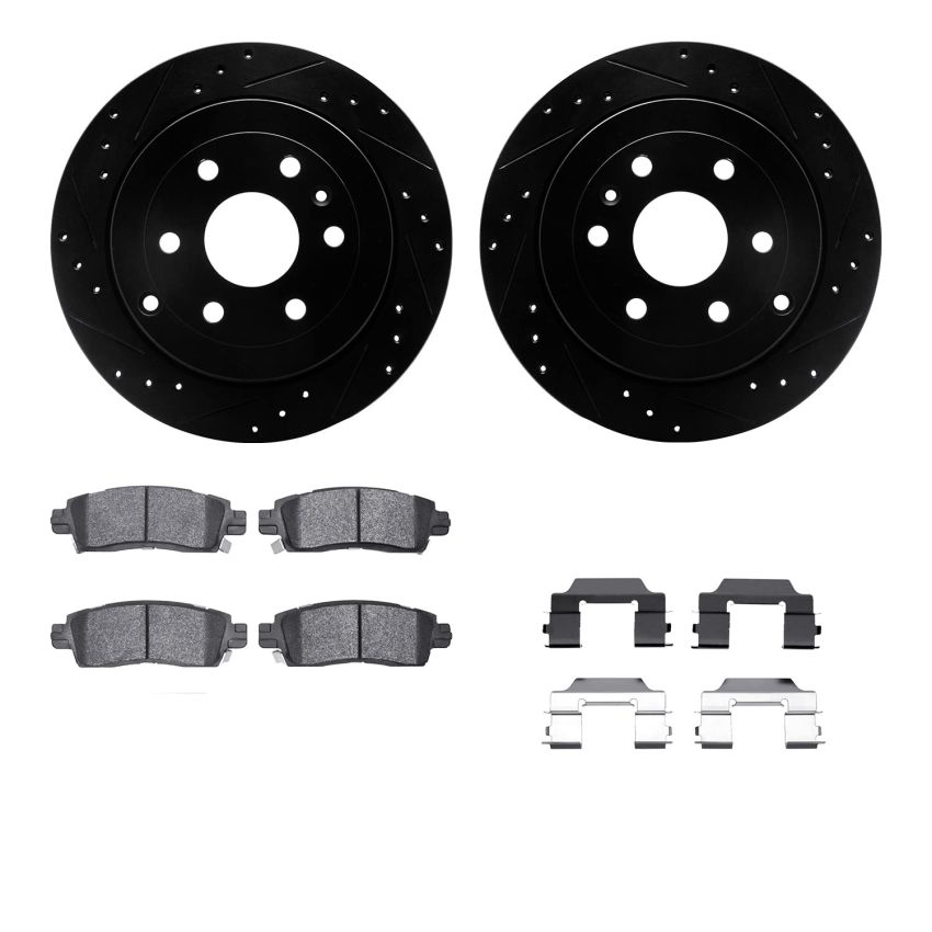 Dynamic Friction 8612-48006 Rotor Kit