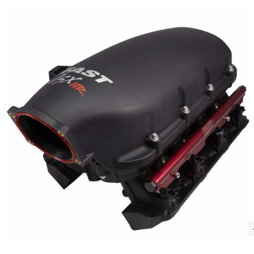 FAST LSXHR 103mm Black Polymer Rectangular Port LS7 Intake Manifold