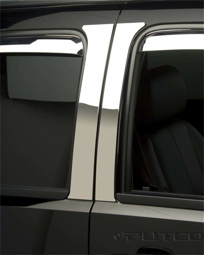 Putco 402667 11-14 DODGE DURANGO-4pcs Stainless Steel Pillar Posts Classic