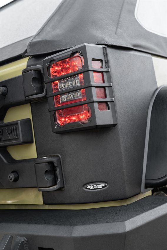 Rear Corners Body Armor 07-18 Jeep Wrangler JK