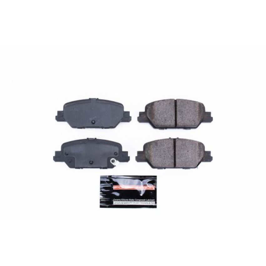 PowerStop Z23-2037 PowerStop - Z23 Daily Driver Carbon-Fiber Ceramic Brake Pads with Hardware Kit