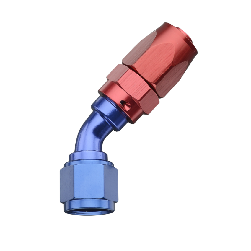 FRAGOLA FRG224508 Hose Fitting #8 45 Deg Pro-Flow