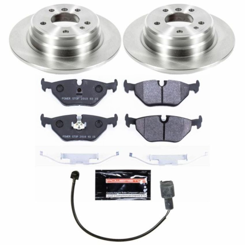 PowerStop TDSK393 Track Day Spec High-Performance Brake Pad and Rotor Kit
