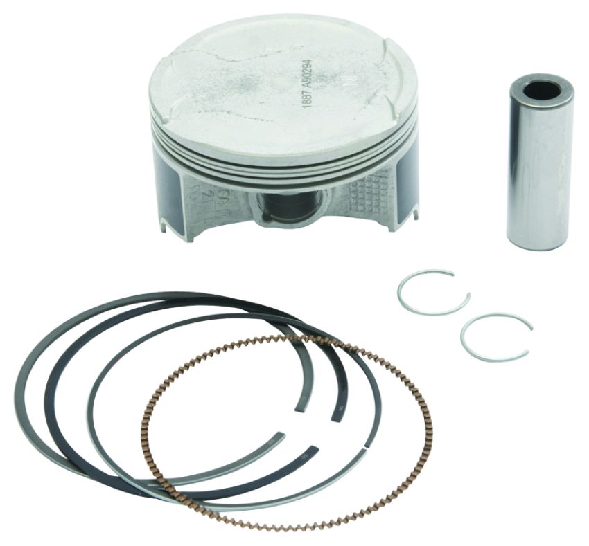 Vertex Pistons 24488050 Vertex Piston 04-09 Kawasaki KFX 700 V-Force 700cc +0.50mm Oversized Cast Replica Piston Kit