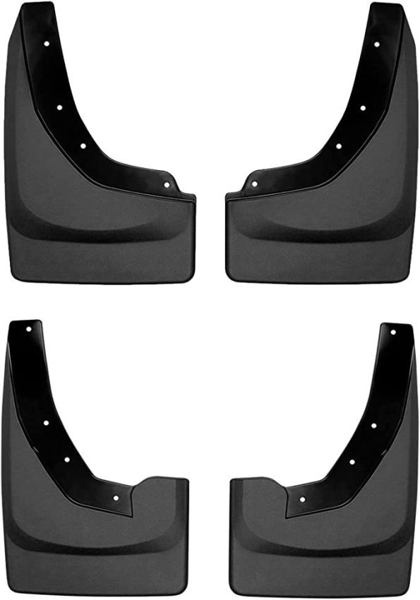 WEATHERTECH WEA110137-120137 Black No Drill Mudflaps