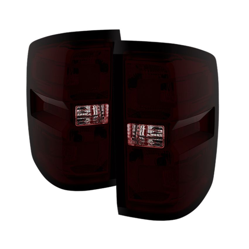 SPYDER 9031939 Xtune Chevy Silverado 2014-2016 OEM Style Tail Lights -Dark Smoked ALT-JH-CS14-OE-RSM