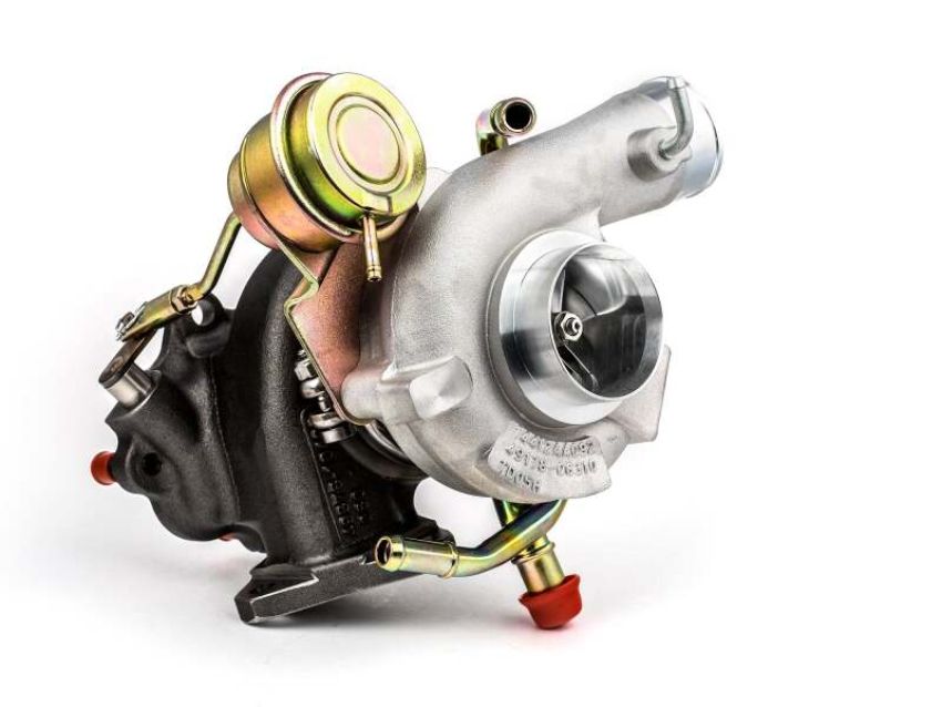 Forced Performance 2025070 Subaru STi/WRX Blue Turbocharger 84mm CH8 CM Turbine Hsg Internal WG w/Oil Line