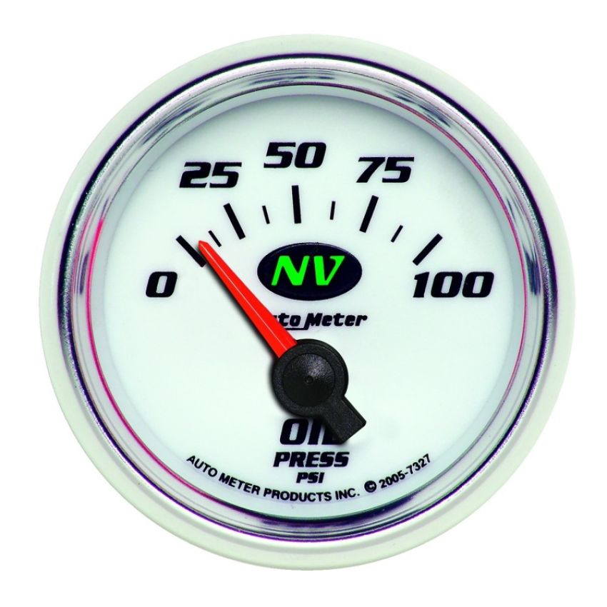 AutoMeter 7327 GAUGE, OIL PRESSURE, 2 1/16