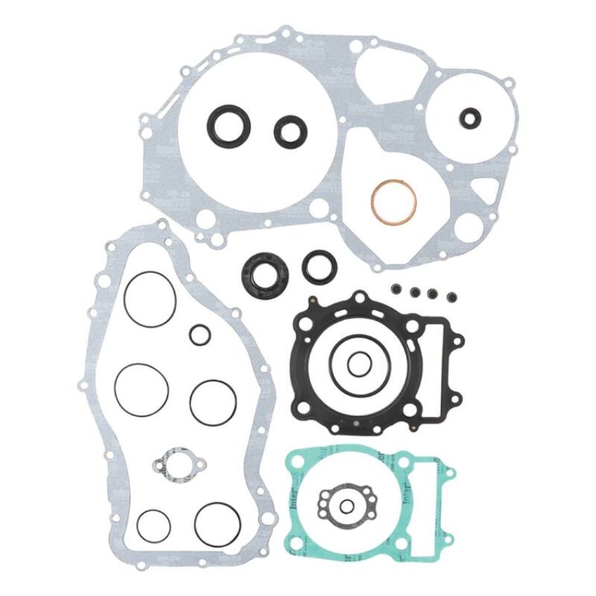 Vertex Pistons 811928 Vertex Gaskets 07-11 Arctic Cat 650 4x4 H1 Complete Gasket Kit w/ Oil Seals