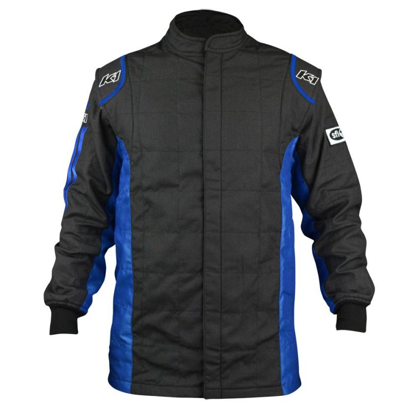 K1 RACEGEAR K1R21-SPT-NB-L Jacket Sportsman Black / Blue Large
