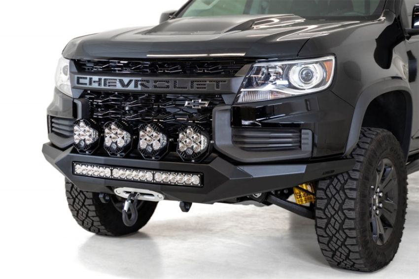 Addictive Desert Designs F451202190103 2021 Chevy Colorado ZR2 Stealth Fighter Front Bumper