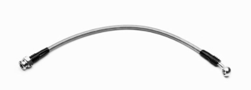 Wilwood 220-8515 15in OAL Flexline -3 Hose to 45 Deg. Block M10 x 1.00 Bubble Flare