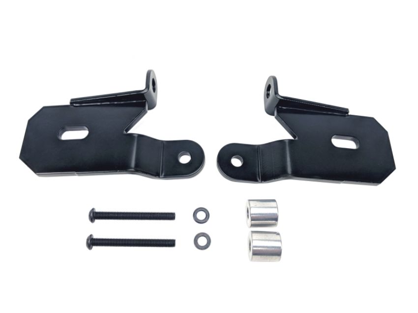 KC HiLiTES 7318 Bracket Mount Set Pillar - 2018+ Jeep Wrangler JL/Jeep Gladiator JT
