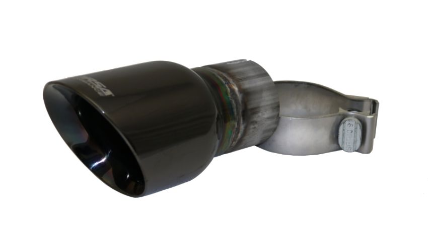 Corsa Performance TK002BLK Single 3.5in. Black PVD Pro-Series Universal Tip Kit (2.5in. Inlet-Clamp Include
