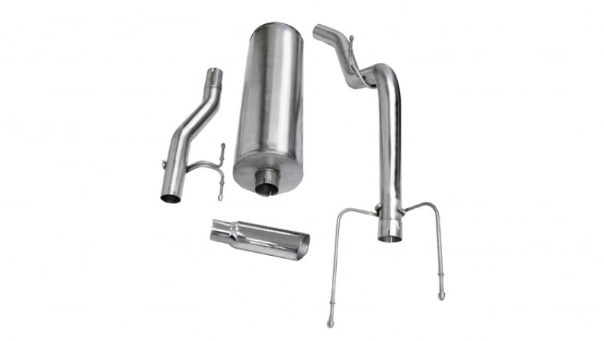 CORSA Performance 24400 Corsa/dB 03 -03 Dodge Ram Reg. Cab/Short Bed 1500 5.7L V8 Polished Sport Cat-Back Exhaust