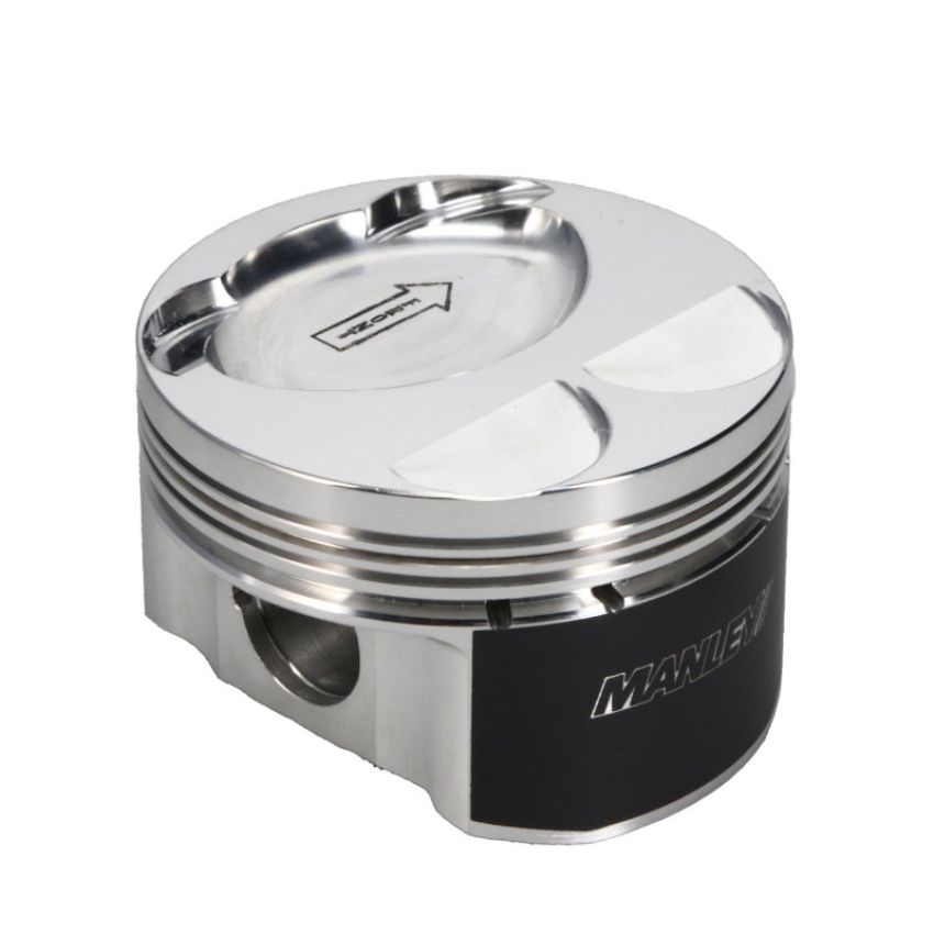 Manley Performance 630002CE-4 Manley MazdaSpeed 3 MZR 2.3L 87.75mm Bore -13.3cc Dome 9.5:1 CR (ED) Pistons w/ Rings - Set of 4