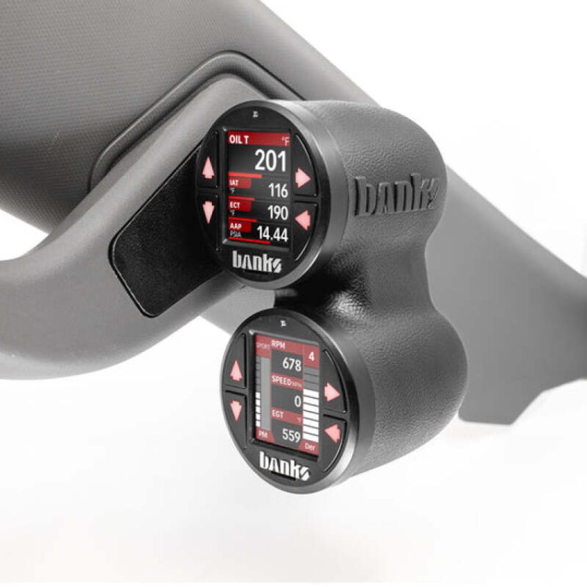 Banks Power 63370 2022+ GM - iDash Stealth Dual Gauge Pod Kit