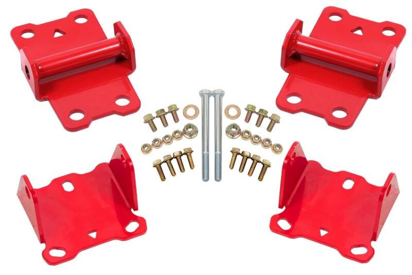 BMR Suspension MM461R Motor Mount Kit, Upper And Lower, Solid