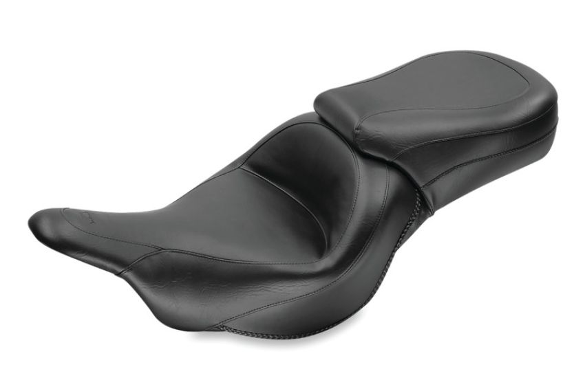 Mustang Motorcycle 76601 Mustang 09-21 Kawasaki Vulcan 1700 Voyager, Nomad Standard Touring 1PC Seat - Black