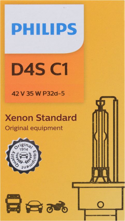 Philips D4SC1 Philips Xenon HID lamp D4S