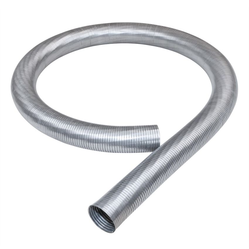 FORTLUFT 4401118 Exhaust Flex Tube 2.50''x72.00'' Galvanized Steel