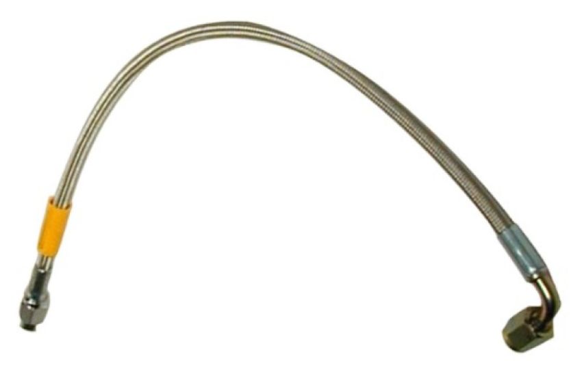 Wilwood 220-6411 14in OAL Flexline -3 Hose to -3 Female 90 Degree End