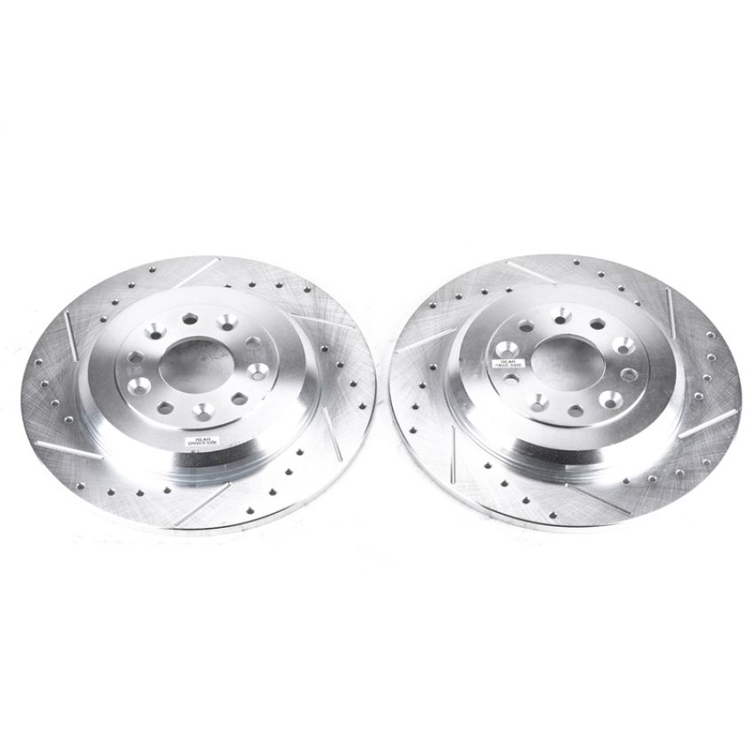 PowerStop AR8180XPR PowerStop Evolution Performance Drilled, Slotted & Plated Brake Rotor Pair