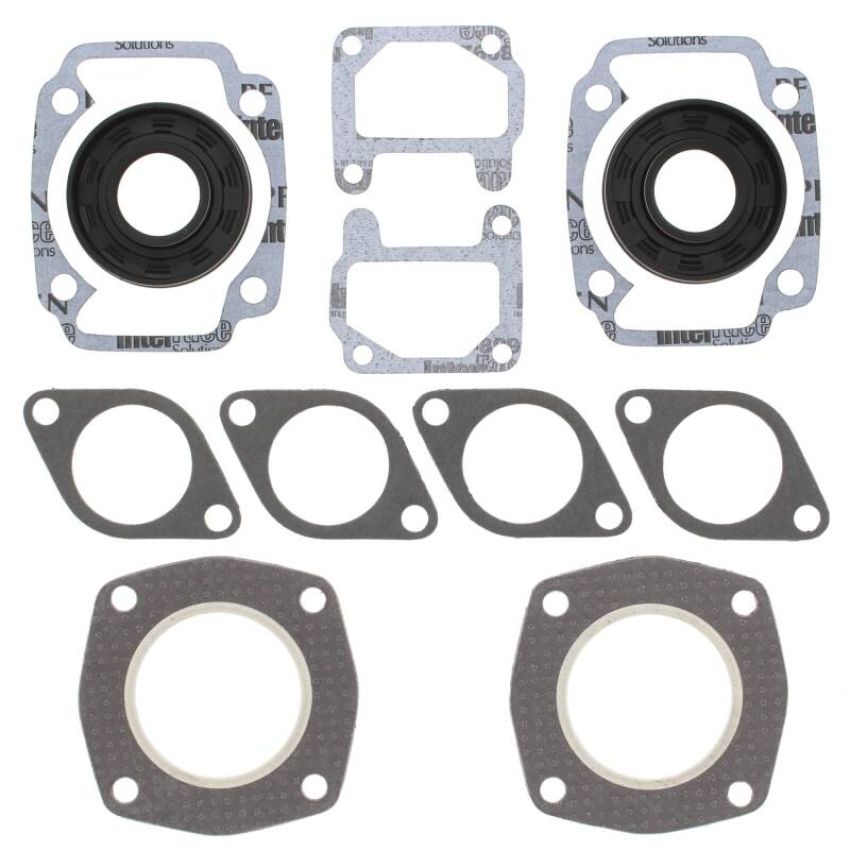 Vertex Pistons 711054 Vertex Gaskets 72-74 Arctic Cat EXT/El Tigre (Kawasaki) FA/2 Complete Gasket Kit w/ Oil Seals