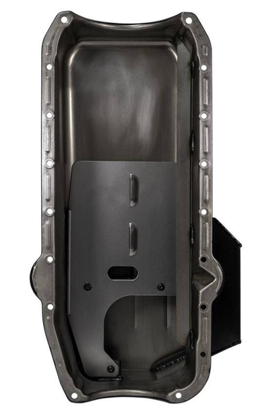 MOROSO MOR21317 SBC C/T Oil Pan - 7qt. RH Dipstick