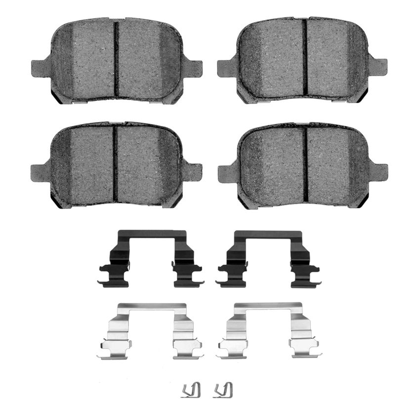 Dynamic Friction 1551-0707-01 Brake Pad Kt
