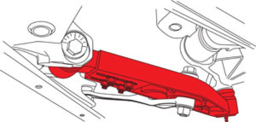 SPECIALTY PRODUCTS COMPANY 72610 PORSCHE FRONT OR REAR ADJ ARMS