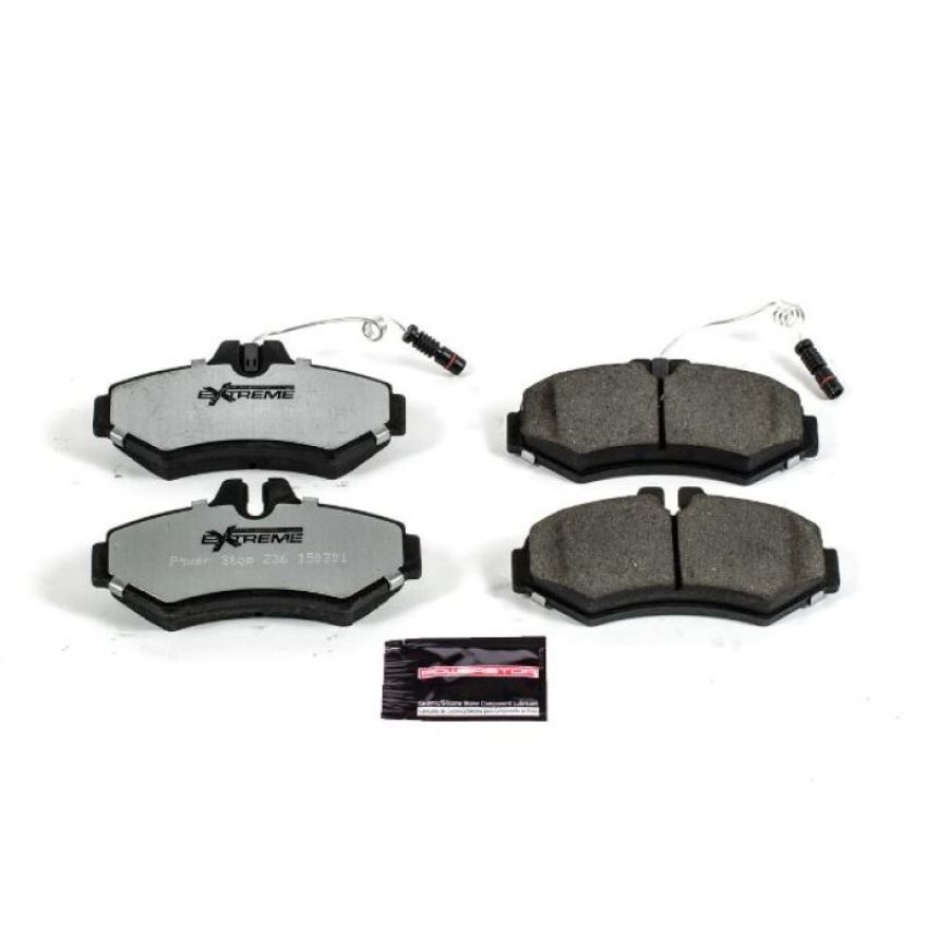 PowerStop Z36-928 PowerStop - Z36 Truck and SUV Carbon-Fiber Ceramic Brake Pads with Hardware Kit