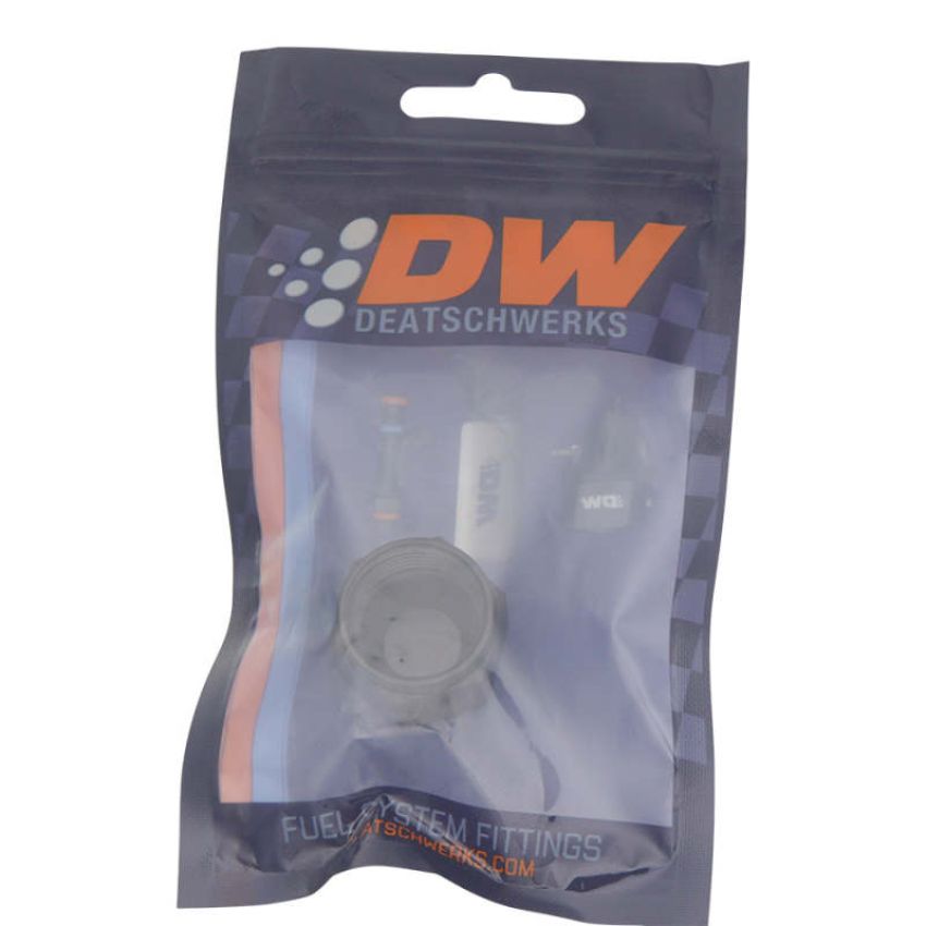 DeatschWerks 6-02-0716-B 10AN Female Flare Cap - Anodized Matte Black