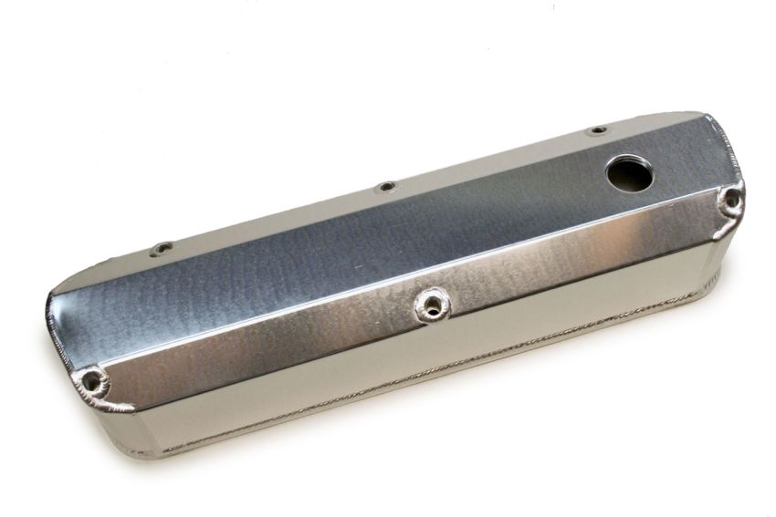 PRW INDUSTRIES, INC. PQX4030210 Billet Rail Fab. V/C's - SBF Silver