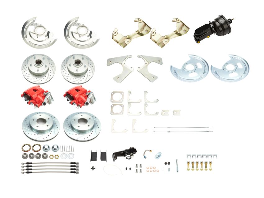 RIGHT STUFF DETAILING RSDAFXDC41CZY 64-72 GM A-Body Disc Brake Conversion
