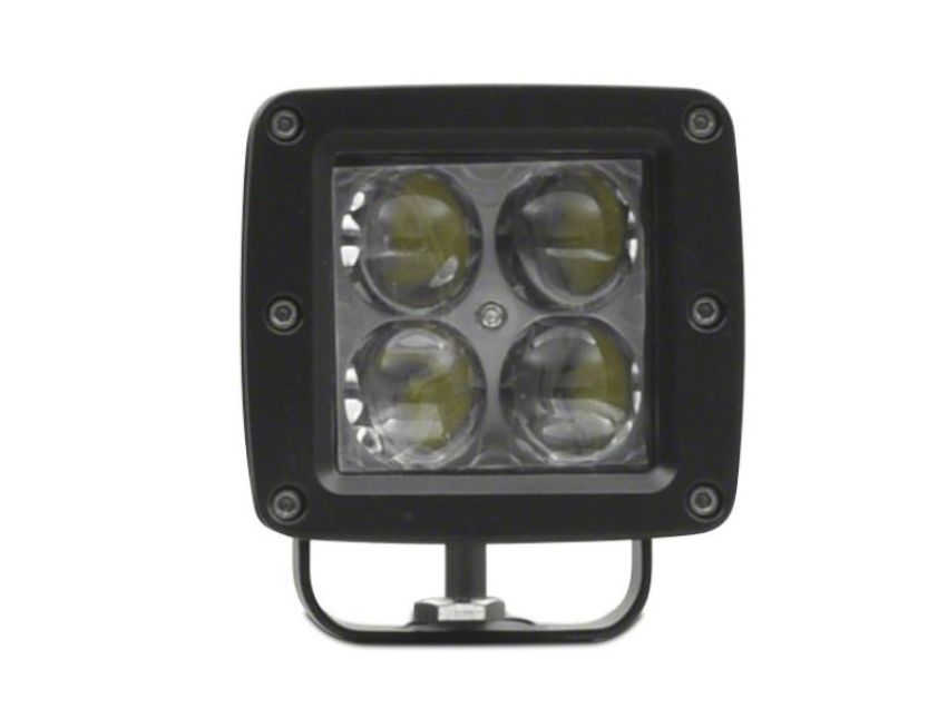 Raxiom J109462 Axial Series 3-In 4-LED Cube Light Flood Beam Universal (Some Adaptation May Be Required)
