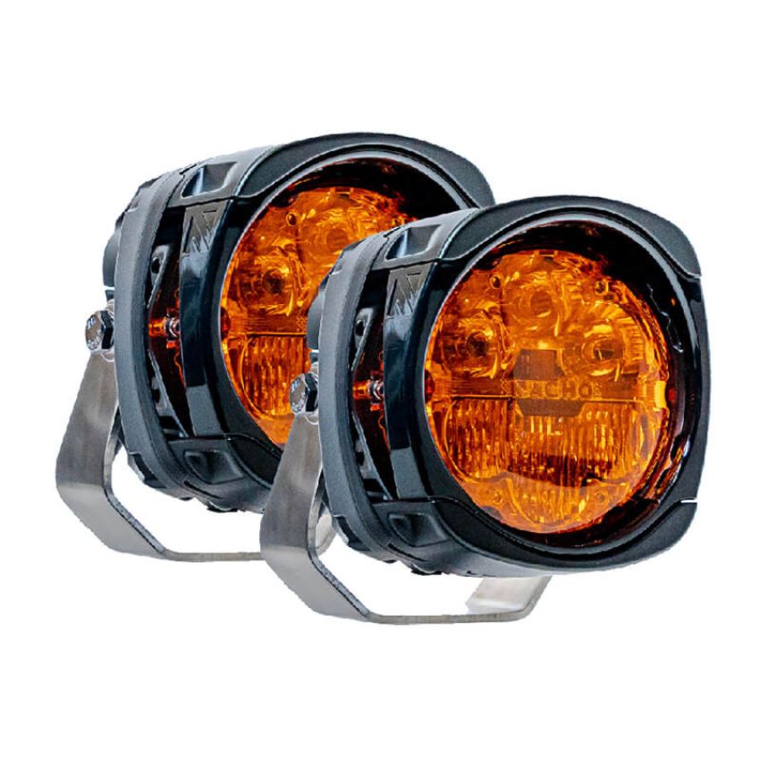 ARB PM491 Nacho Quatro Amber Light SAE Combo